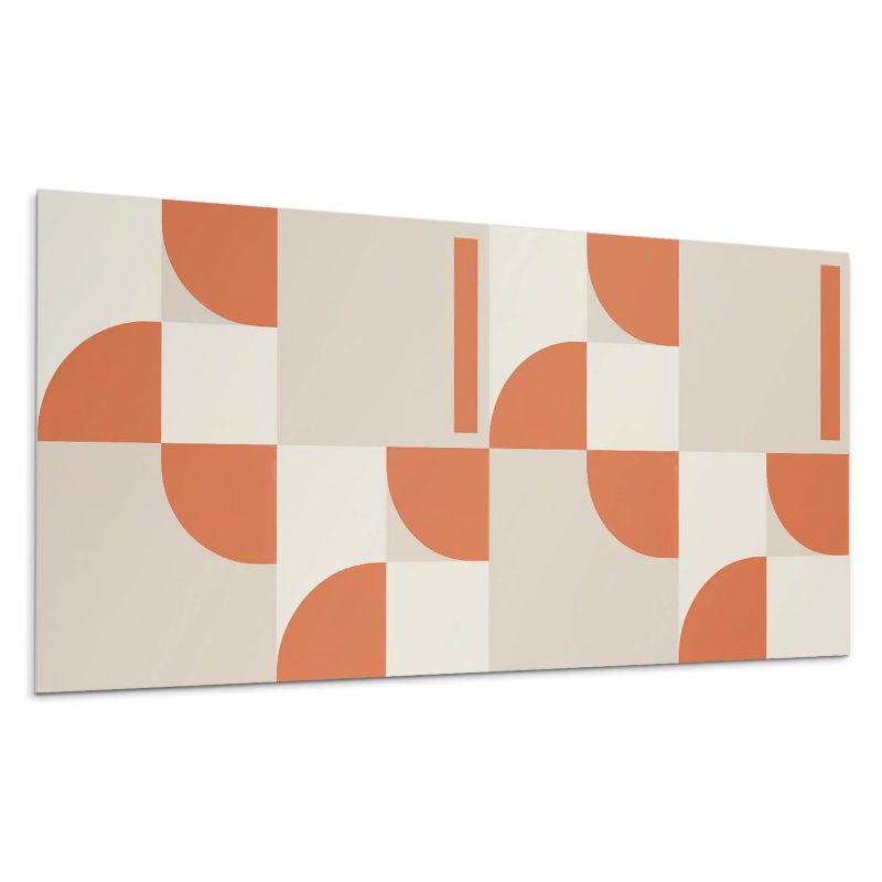 Kafelki samoprzylepne Wallfluent 60x30 cm Kreatywna kompozycja kształtów 6 szt.