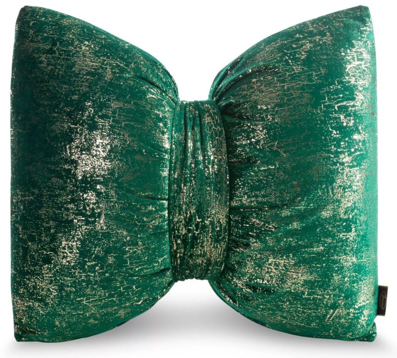 Poduszka Eurofirany Kokarda1 Nadruk Zielona 45x55 cm 1 szt.