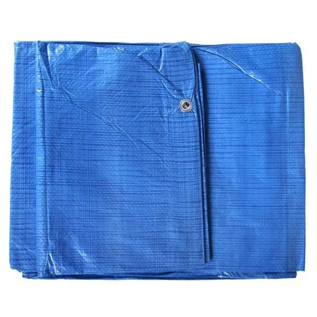 Plandeka MOTIVE z oczkami 10x15m (50g/m2) niebieska Motive MOTIVE 1 szt