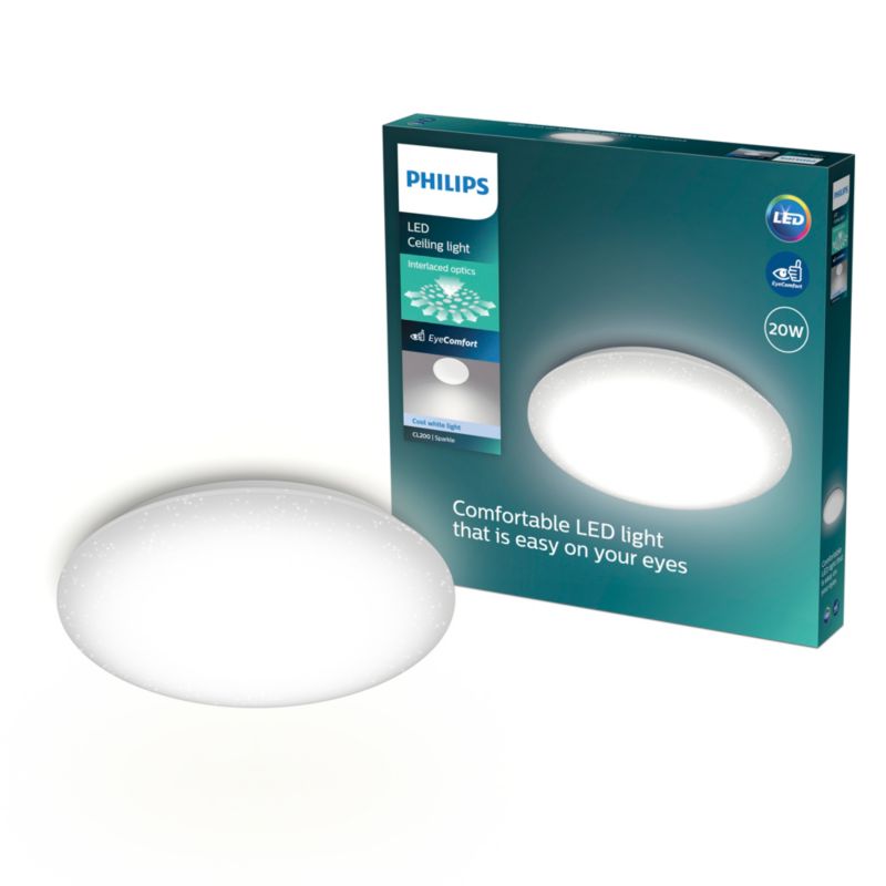 Plafon LED Philips Lampa Sufitowa 20W 2300lm 4000K Efekt Gwiazd 1 szt.