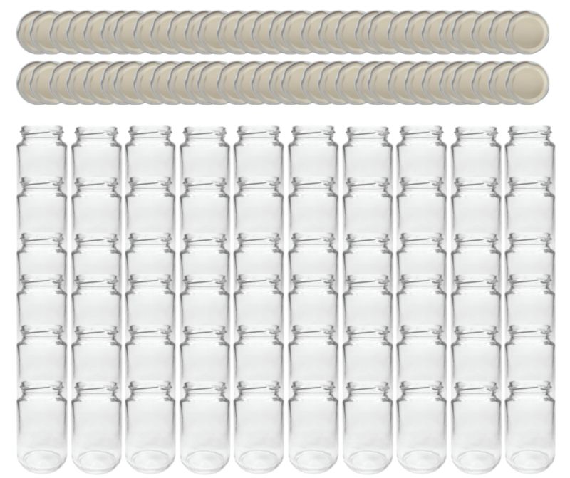 Słoiki MODO24 190ml 0,2 dżemy konfitury przyprawy deserki zakrętki 53mm PZH 60 kpl.