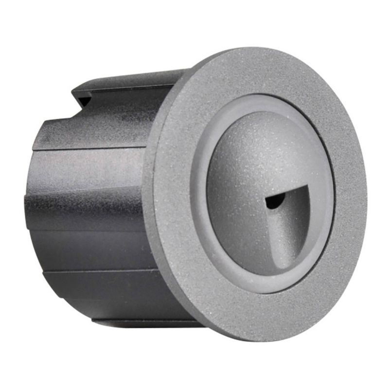 Oświetlenie schodowe LED Polux Q2 20 lm 3 W 4000 K IP44 podtynkowe okrągłe grafitowe