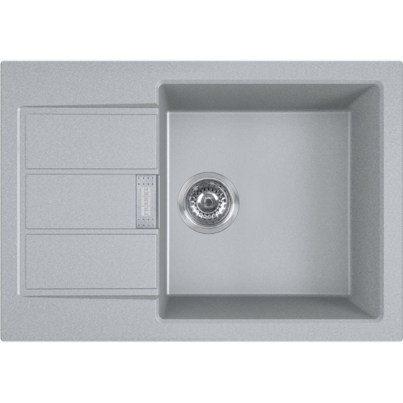 Zlewozmywak granitowy Franke Sirius Slim S2D 611-62 szary