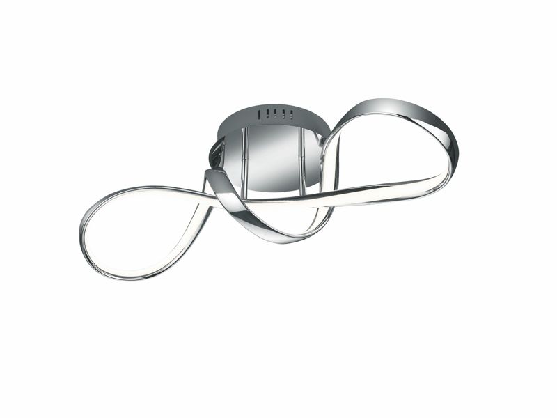 Lampa sufitowa wisząca RL Perugia 5786 chromowana nowoczesna wbudowany LED 28W 1 szt.