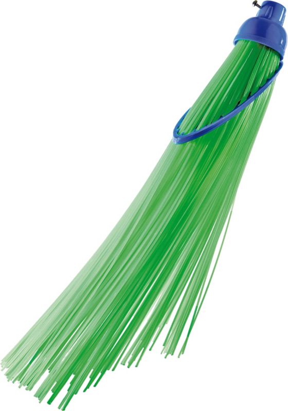 Miotła plastikowa zielona 0001D