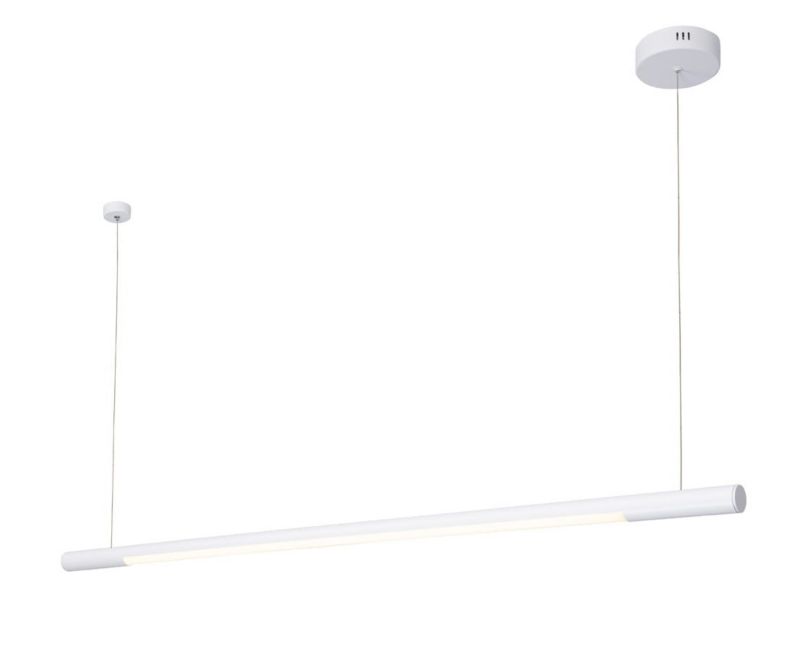 Lampa wisząca Maxlight Organic 4466 biała nowoczesna wbudowany LED 26W 1 szt.