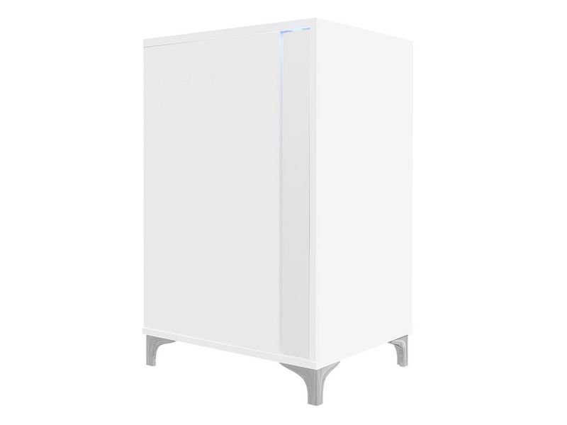 Komoda MIRJAN 24 Marco 50 prawa biały + biały połysk 1 szt.