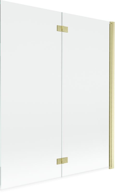 Parawan nawannowy Mexen Mist złoty szczotkowany 140 x 150 cm 2-skrzydłowy 1 szt