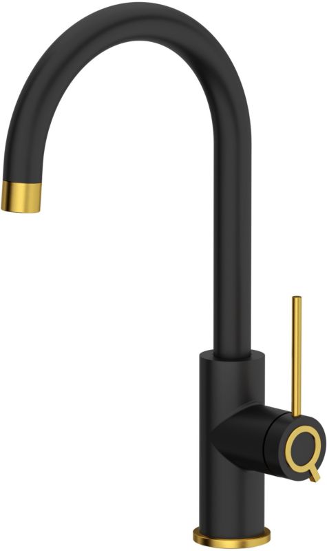 Bateria kuchenna Quadron Jodie Slim 360 pure carbon/złoto 35,5cm 1 szt.