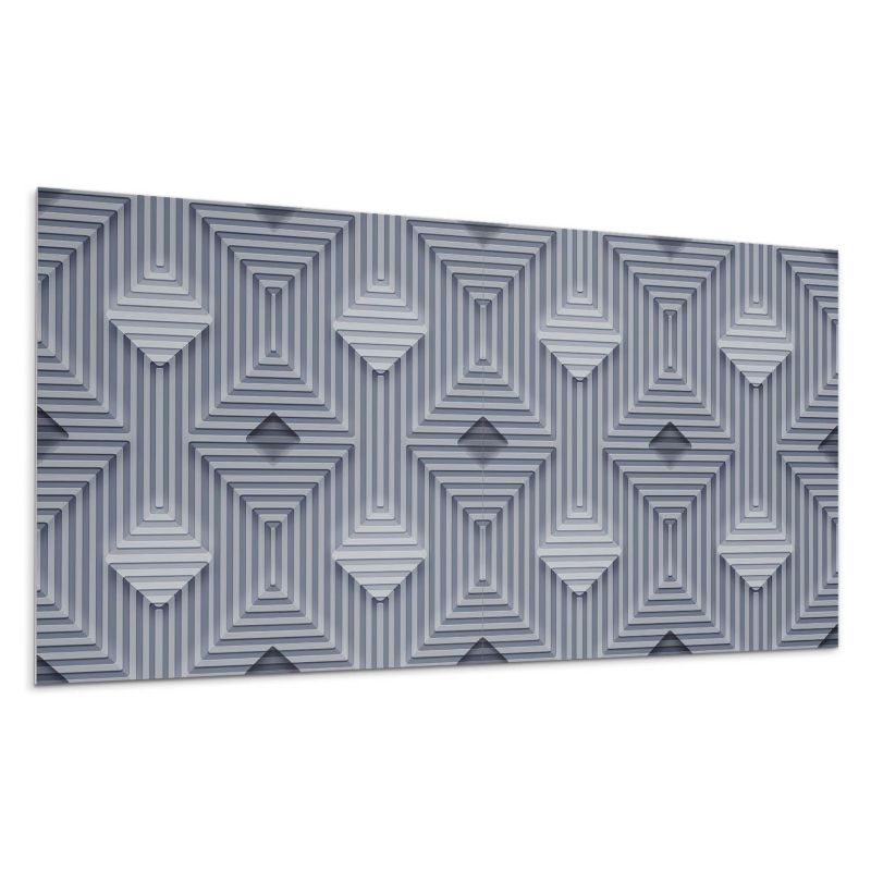 Panel samoprzylepny Wallfluent 120x60 cm Wielowarstwowe motywy geometryczne 1 szt.