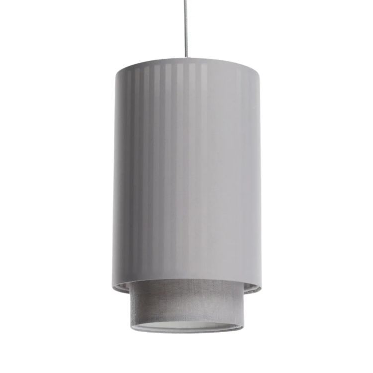 Lampa Bps Koncept wisząca DUO LAMI LINE 20 szara 1 szt