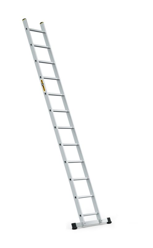 Drabina aluminiowa przystawna 1x12 stopni DRABEST profesjonalna 1szt.