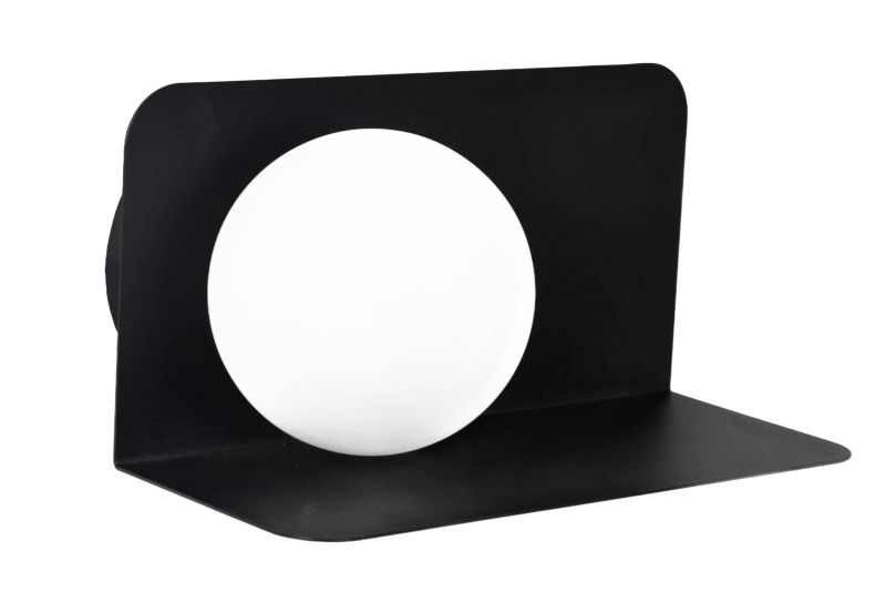 Kinkiet ścienny Lucide Bonni czarny 1 x G9 x 28W IP20 wym: 12 x 22 x 6 cm - 1 szt.