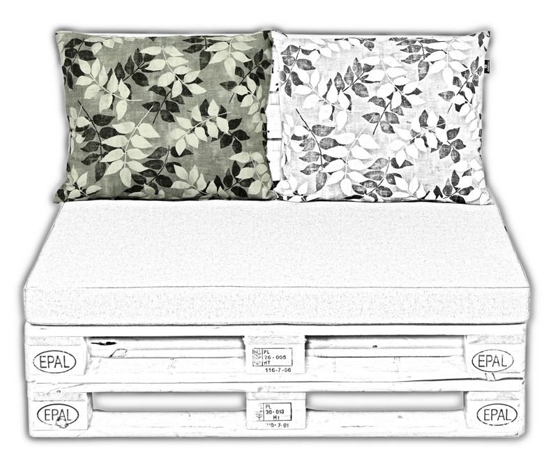 Poduszki na paletę oparcie AMPO szary czarny 1 szt.