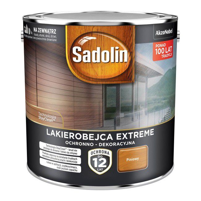 Lakierobejca Sadolin Extreme piniowy 2,5 l