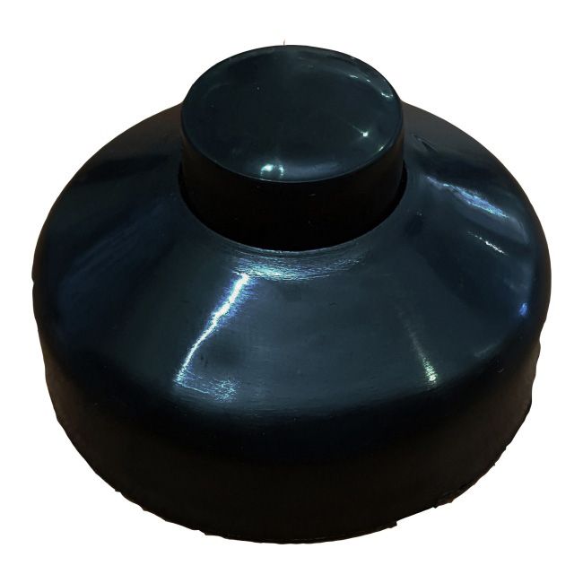 Przełącznik nożny jednobiegunowy Polmark Tarnów 1 A / 250 V czarny