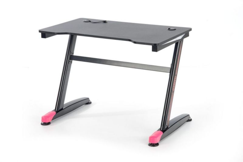 Biurko Halmar B40 czarne/czerwone gamingowe 1 szt