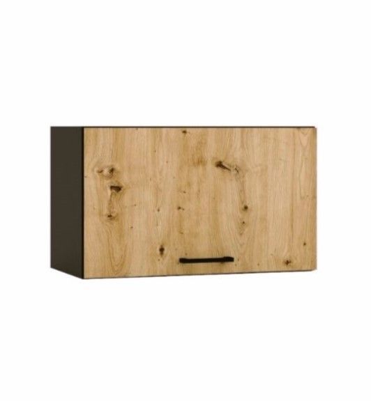 Szafka kuchenna wisząca Stolkar ANIKA W60 OKGR grafitowa/dąb artisan 1 szt