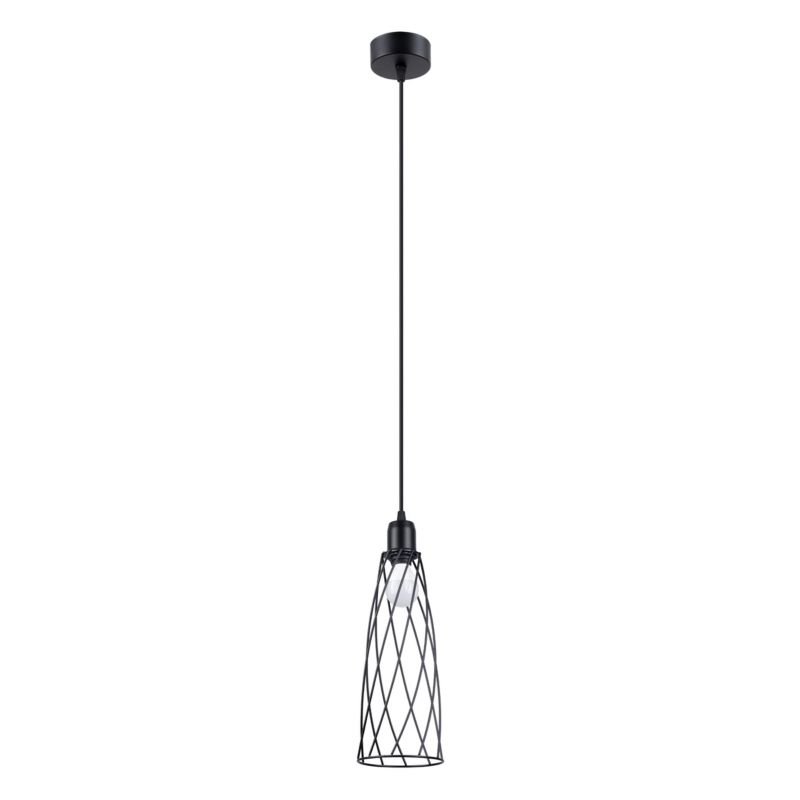Lampa wisząca Sollux Lighting SUBA 1 czarna 1 szt.