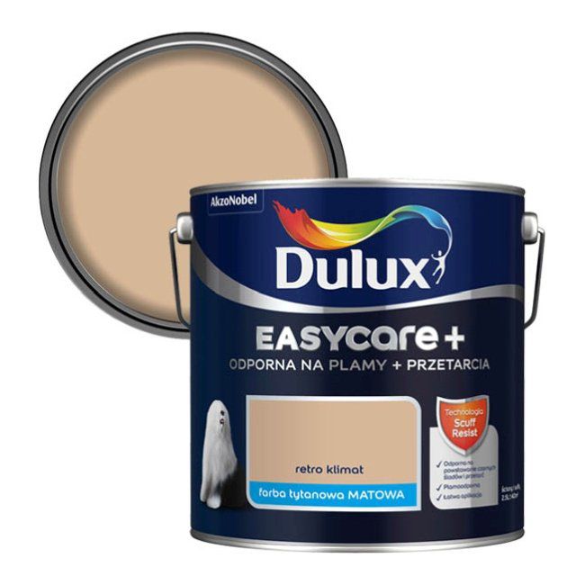 Farba Dulux EasyCare+ retro klimat 2,5 l