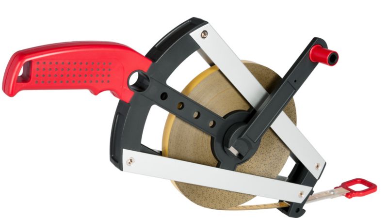 Taśma pomiarowa stalowa profesjonalna BMI ISOLAN ERGOLINE 50 m MM/BF 1 szt.