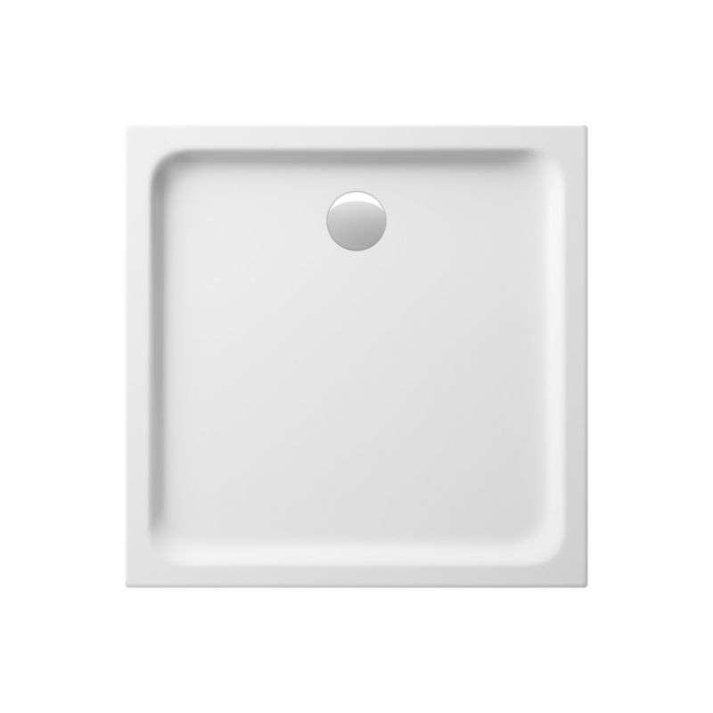 Brodzik kwadratowy Cersanit Tako 90x90 cm biały, akrylowy, wzmocniony, niski 4 cm 1 szt.