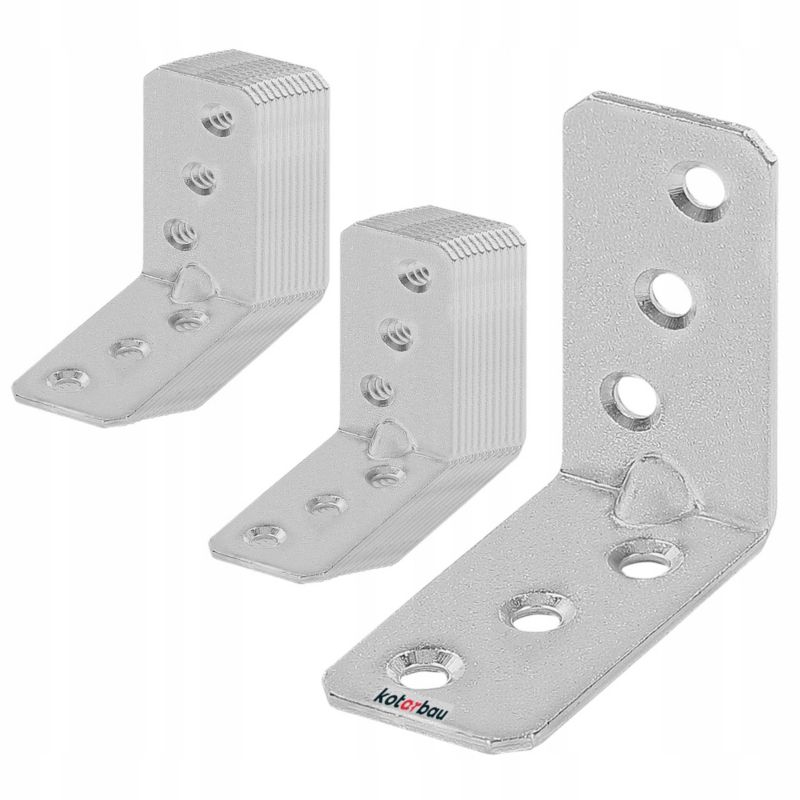 Kątownik łącznik KOTARBAU ciesielski 50x50x25 mm 25 szt.