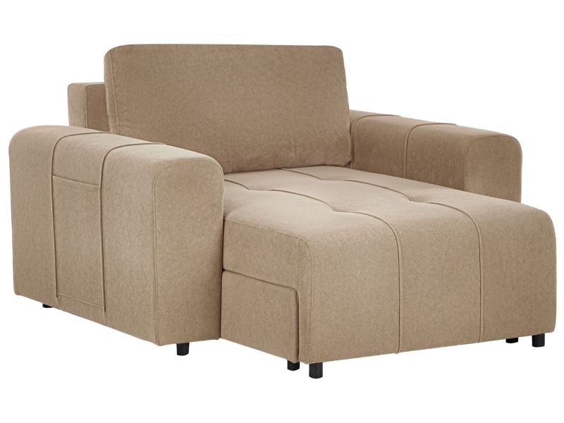 Szezlong brązowy Innvik 1 szt.