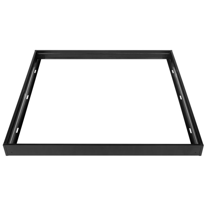 Ramka natynkowa MasterLED do paneli LED 600x600 mm czarna 43 mm aluminiowa 1 szt.