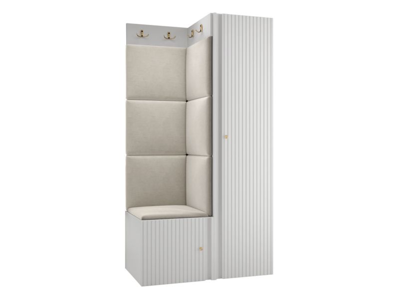 Zestaw MIRJAN 24 Orion Ryfel Slim XXV biały + beżowy 1 kpl.