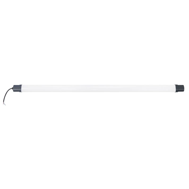 Lampa liniowa LED MasterLED 120 cm 36W zimna biel 6500K IP65 czarna 1 szt.