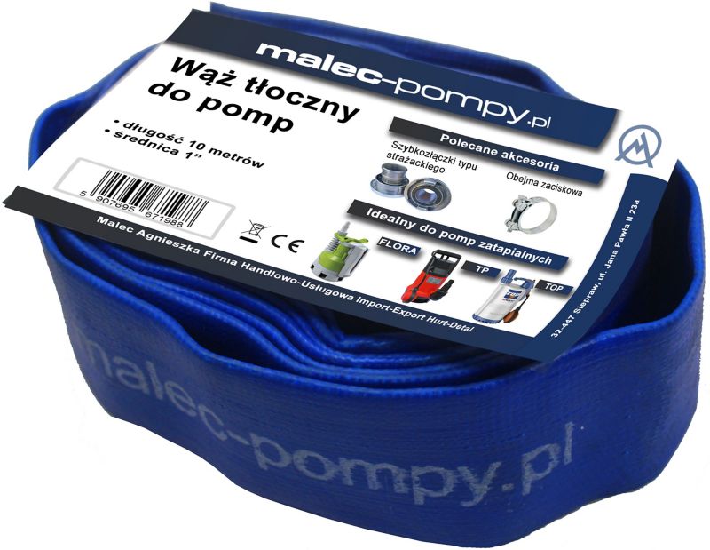Wąż tłoczny 1" 10 m