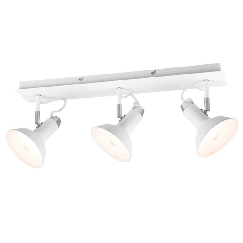 Reflektor spot Trio Roxie biały chromowany 3 x E14 x IP20 wym: 57 x 13,8 cm - 1 szt.