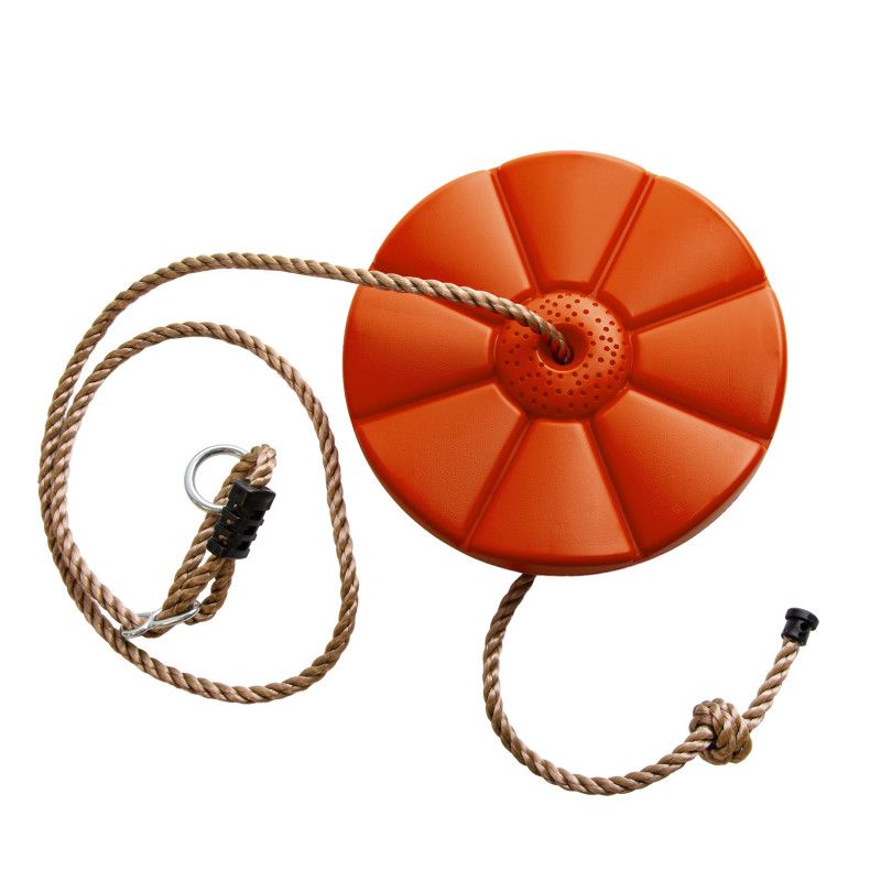 Huśtawka ogrodowa 4iQ Group siedzisko kwiatek pomarańczowe 1szt.