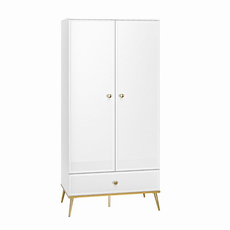 Szafa ML Meble GALENA 2D biały połysk 1 szt.