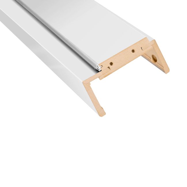 Belka ościeżnicy regulowana Stira Door 95-115 mm 70 cm do drzwi bezprzylgowych kredowobiała