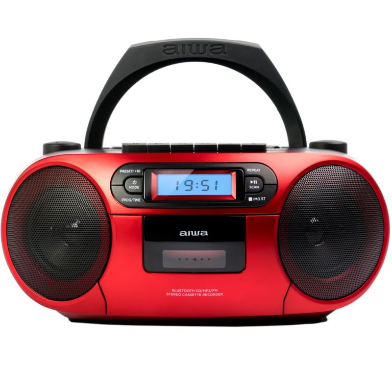 Boombox AIWA BBTC-550RD Czerwony 1szt.