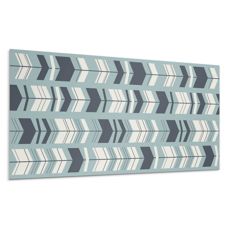 Kafelki samoprzylepne Wallfluent 60x30 cm Dynamiczne wzory strzałek w geometrii 6 szt.