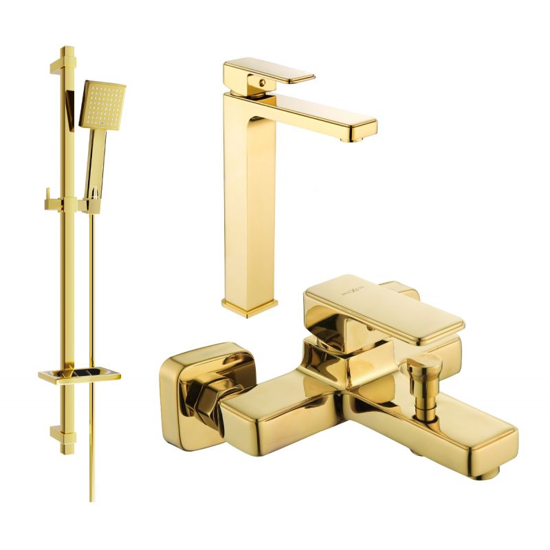 Zestaw wannowy Mexen Cetus złoty 744313DQ45-50 1 szt.