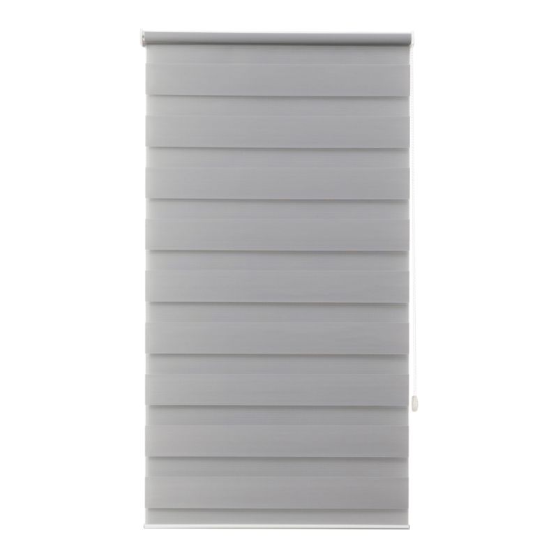 Roleta dzień/noc GoodHome Elin 52,3 x 160 cm szara