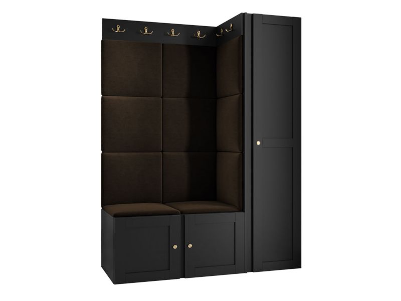 Zestaw MIRJAN 24 Orion Ramiro IX czarny + brązowy 1 kpl.