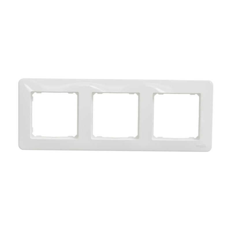 Ramka potrójna Schneider Electric Sedna Design&Elements biała