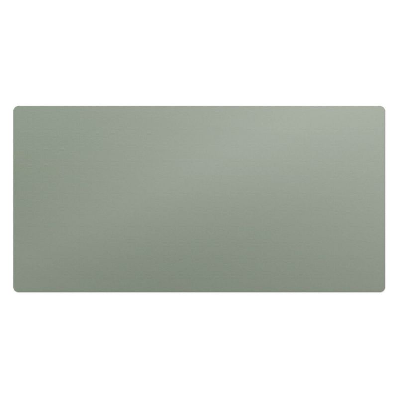 Dekoracyjna mata na biurko do pracy i nauki Wallfluent 100x50 cm Kolor szaro-zielony 1 szt.