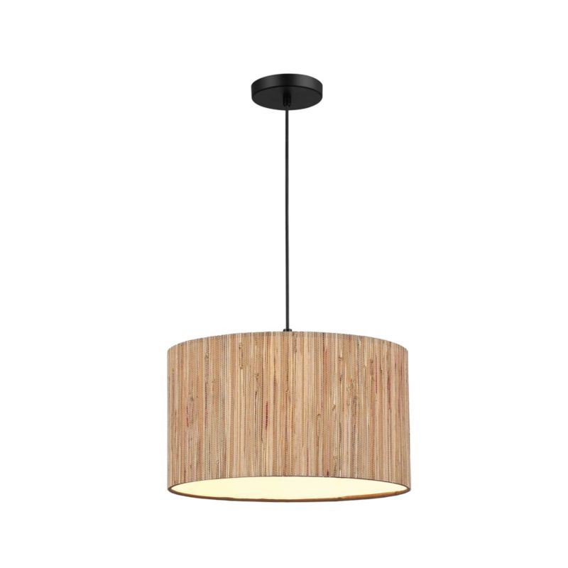 Lampa wisząca LL WERNIC LAMP02 E27 66648 LightLogic boho lekka ciepły brąz klosz 1 szt.