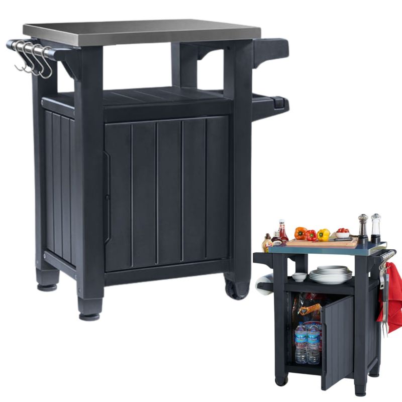 Szafka ogrodowa Barek Keter Unity Storage Buffet 105L grafit 1 szt