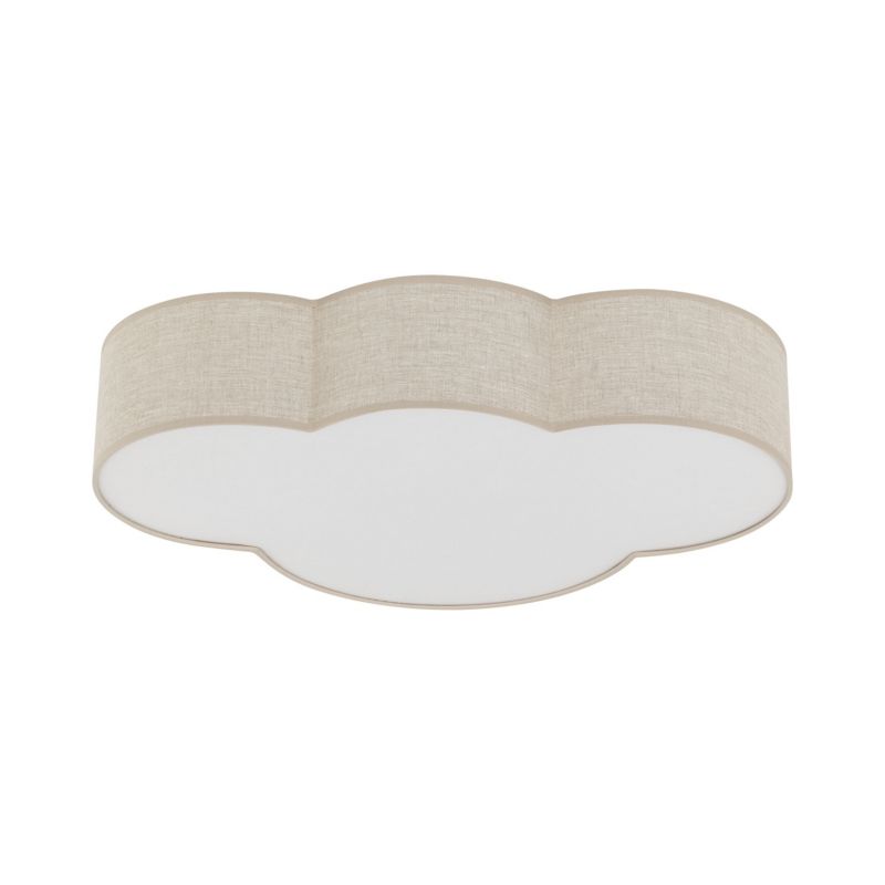 Plafon dziecięcy TK-Lighting Cloud Linen Lampa Sufitowa 4 - 1 szt.