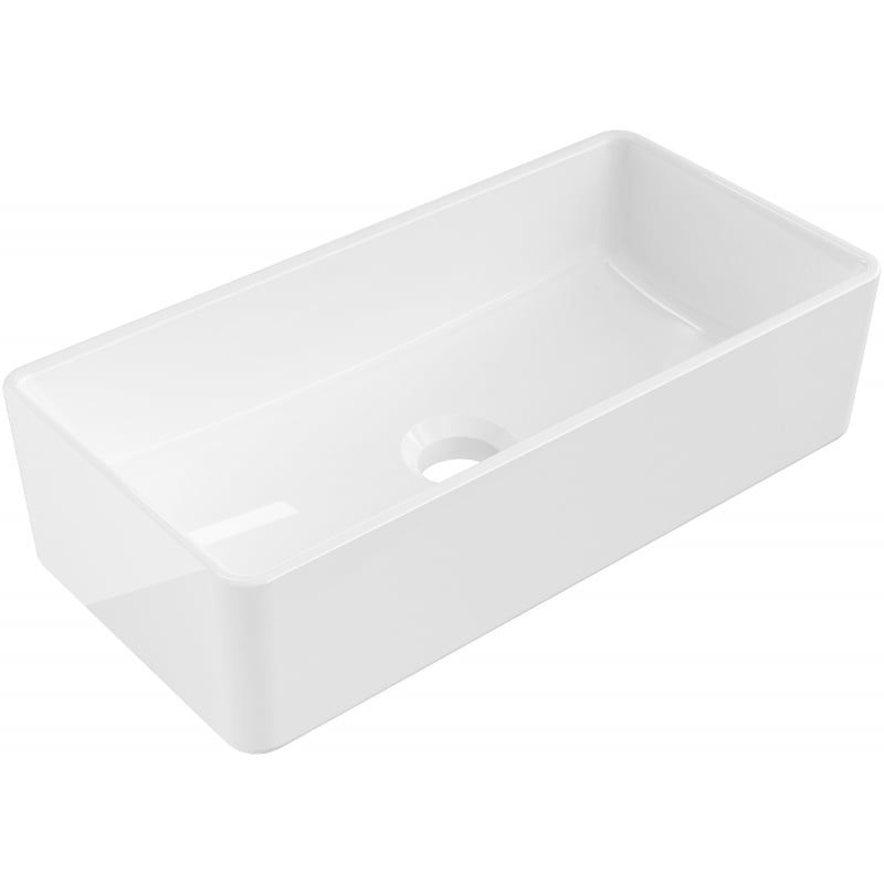 Umywalka nablatowa Mexen Nadia biała 46,5x23,5 cm 1 szt.
