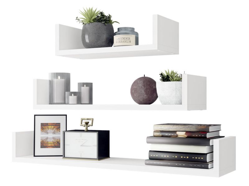 Półki MIRJAN 24 Trio 004 biały 1 szt.