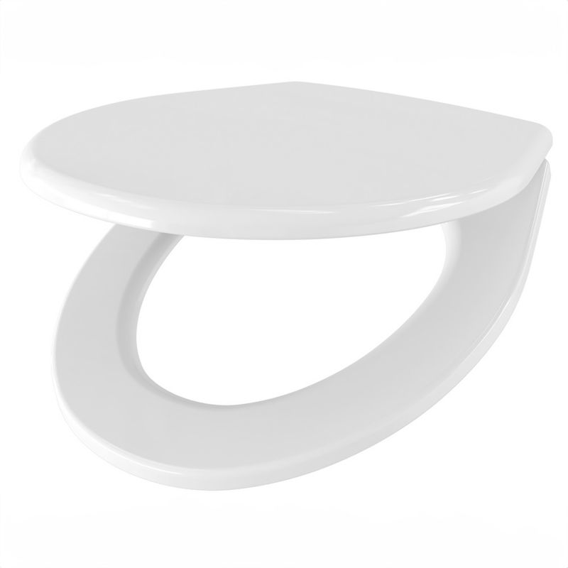 Deska WC sedesowa Rodeno biała polipropylen wolny opad 1 szt.