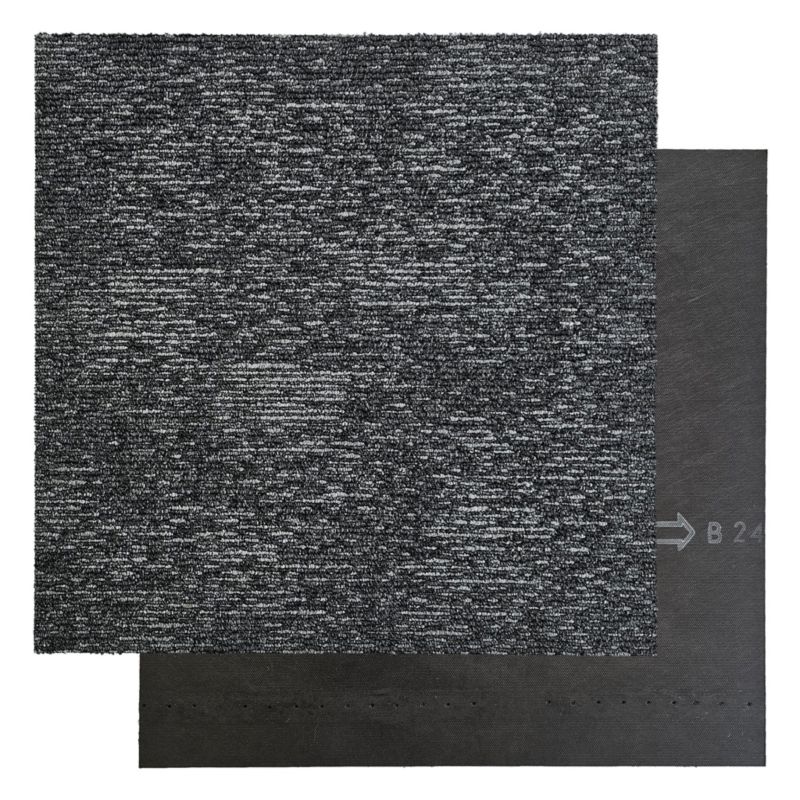 Płytka dywanowa EMBER 6976 szara do biura, do sklepu, do salonu 5m2
